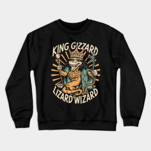 King Gizzard & The Lizard Wizard - Original Fan Art Crewneck Sweatshirt